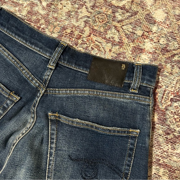 R13 Venti Jean in Ansel Blue Wide Leg Baggy Sz 24 - Picture 12 of 14